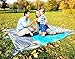SUN NOMAD Ripstop Beach & Picnic Blanket - Super Sand Proof - XXL Oversized Family Mat - Cool Unique Present Idea, for Him, Her, Men & Women - Best Camping Present 2019 for Outdoor Lovers