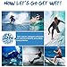 Neoprene Water Fin Sock Diving Wetsuits Sock 3MM for Women Men, Thermal Beach Sock Anti Slip Flexible for Snorkeling Surfing Kayaking Swimming Sailing (3MM black, S)