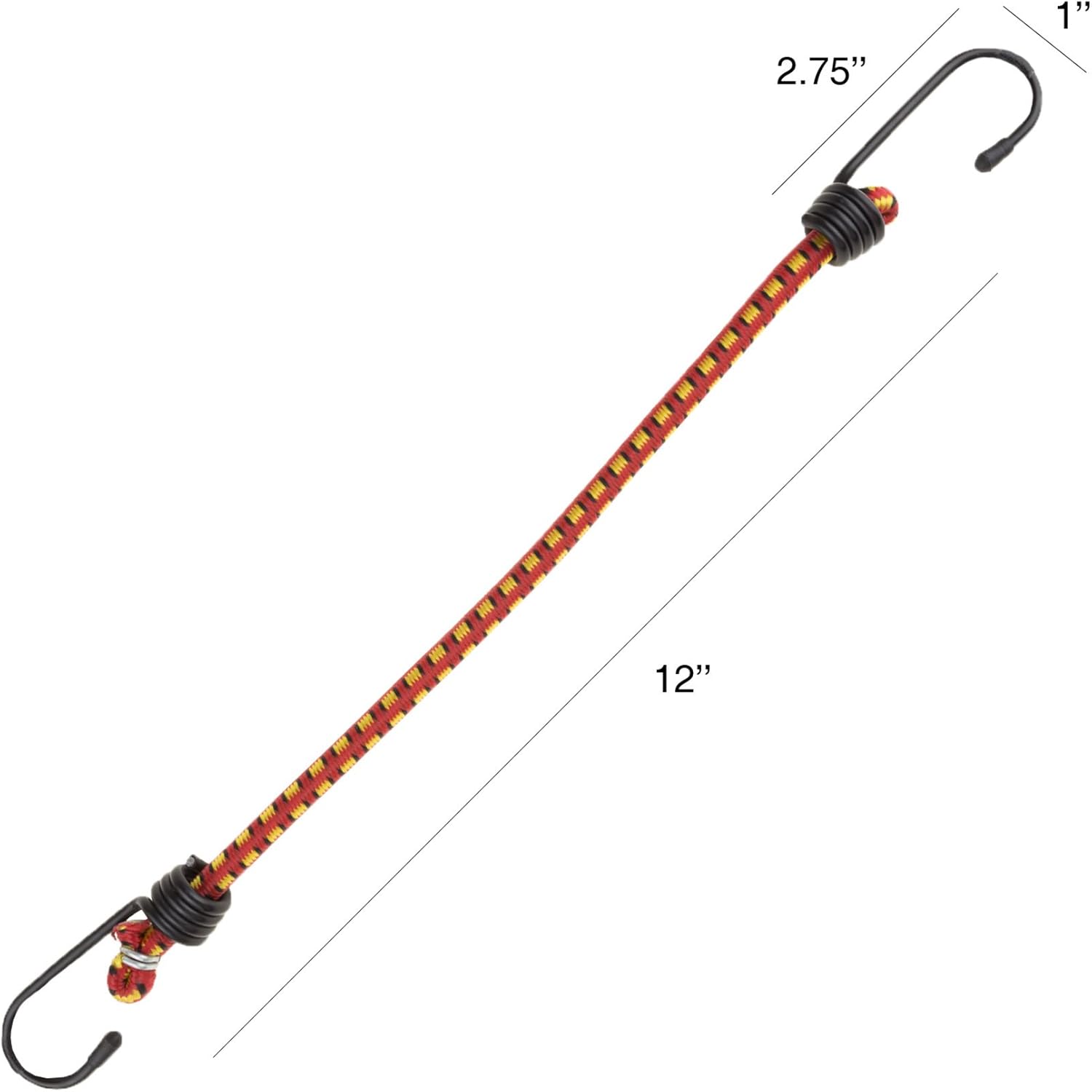Stalwart 18" Bungee Cords - 10 Pack - - 