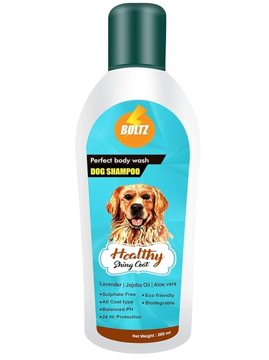 shiny coat dog shampoo