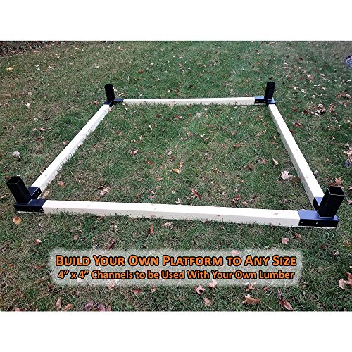 Copper Ridge Outdoors Platform Brackets (Set of 4) Elevated