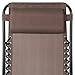 Best Choice Products Set of 2 Adjustable Zero Gravity Lounge Chair Recliners for Patio, Pool w/Cup Holders - Brown
