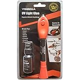 UV Light Curing Glue Liquid Plastic Welder Adhesive Kit 5 Seconds Fix/Fill/Seal/Bond/Repair Almost Anything - Waterproof and Heat-Resistant-(4g+8g Refill)