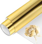 VINYL FROG HTV Metallic Gold Roll 12x60 Easy Cut Weeding Heat Transfer Vinyl