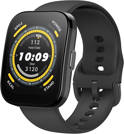 Amazfit Bip 5 Smart Watch 46mm Bluetooth Calling Alexa GPS 10 Day Battery