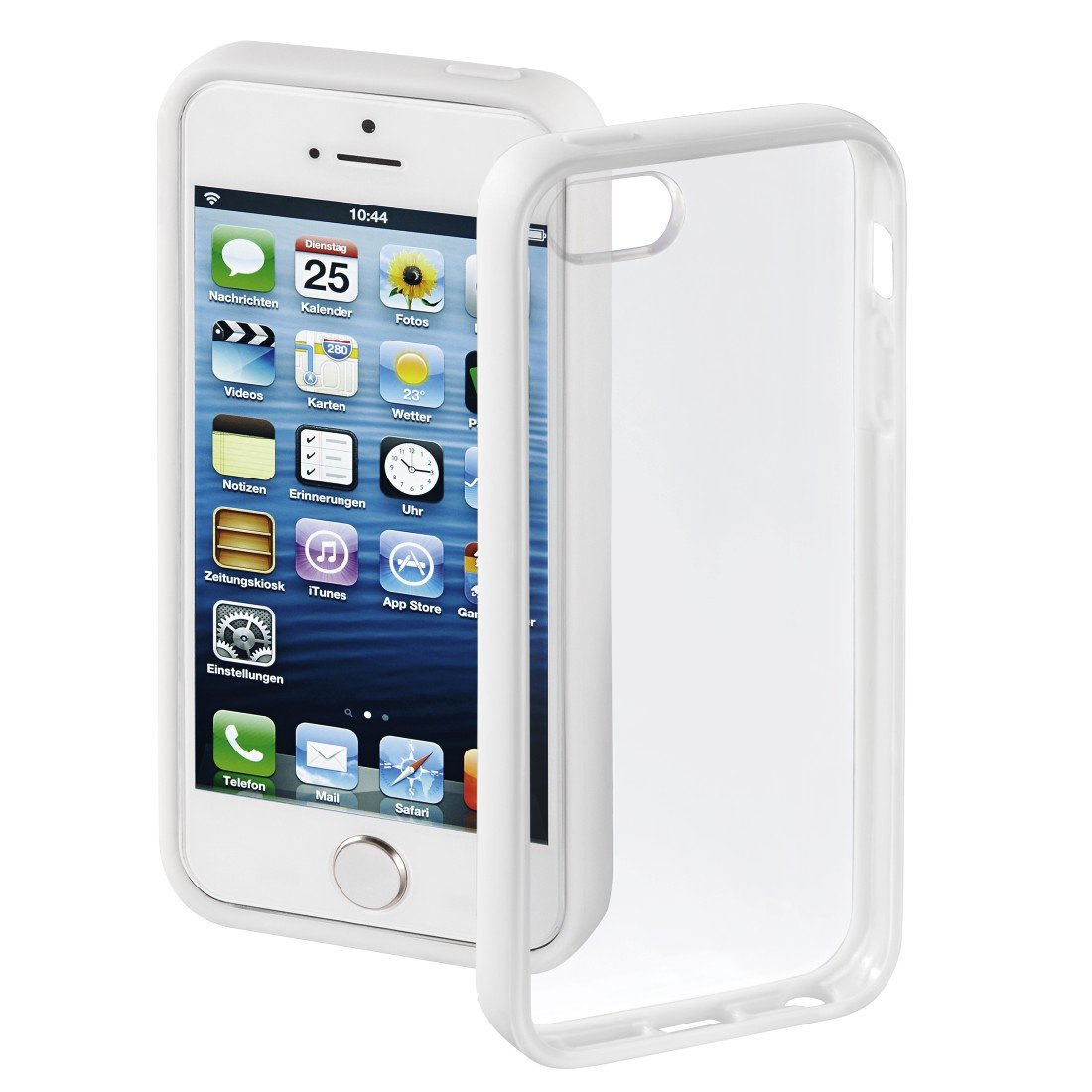 Hama Frame Mobile Phone Cover for Apple iPhone 5 White