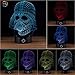 3D Optical Illusion Night Light - 7 LED Color Changing Lamp - Cool Soft Light Safe For Kids - Solution For Nightmares - Star Wars Darth Vader