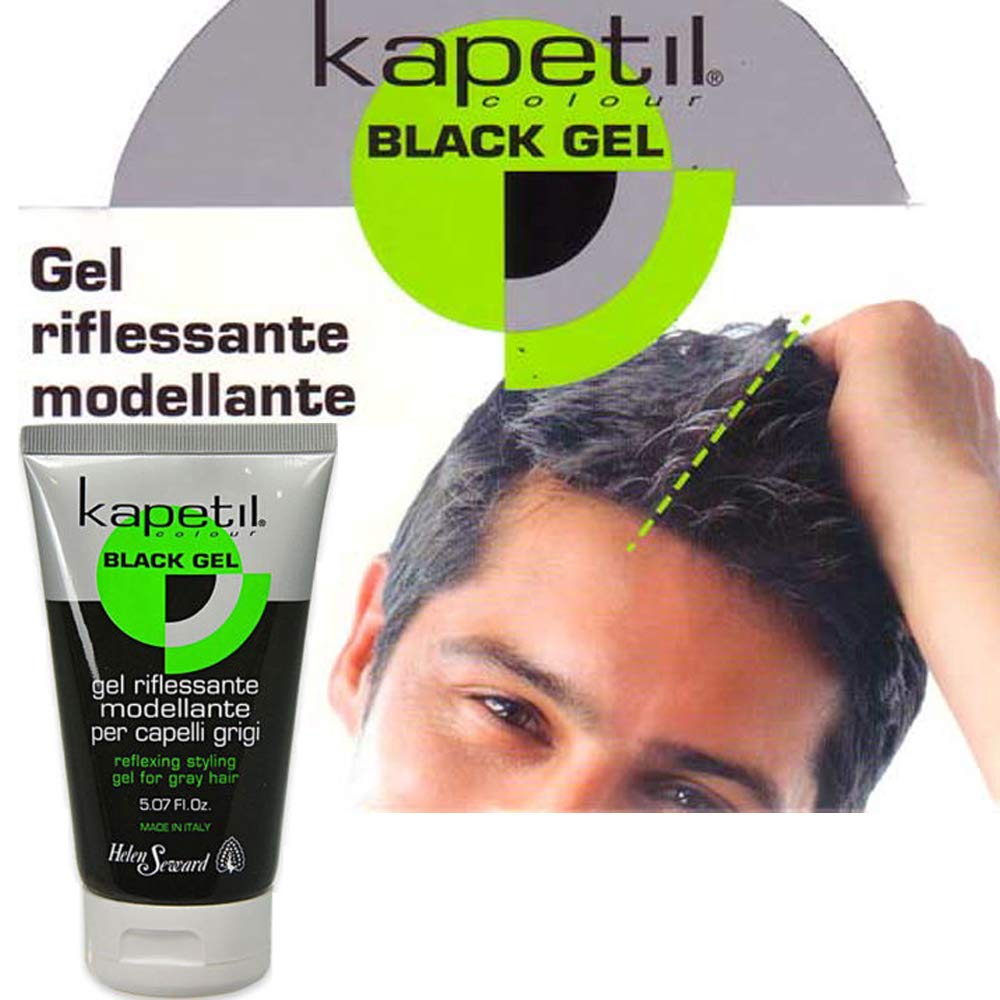 Kapetil Black Gel for Grey Hair 150 ml