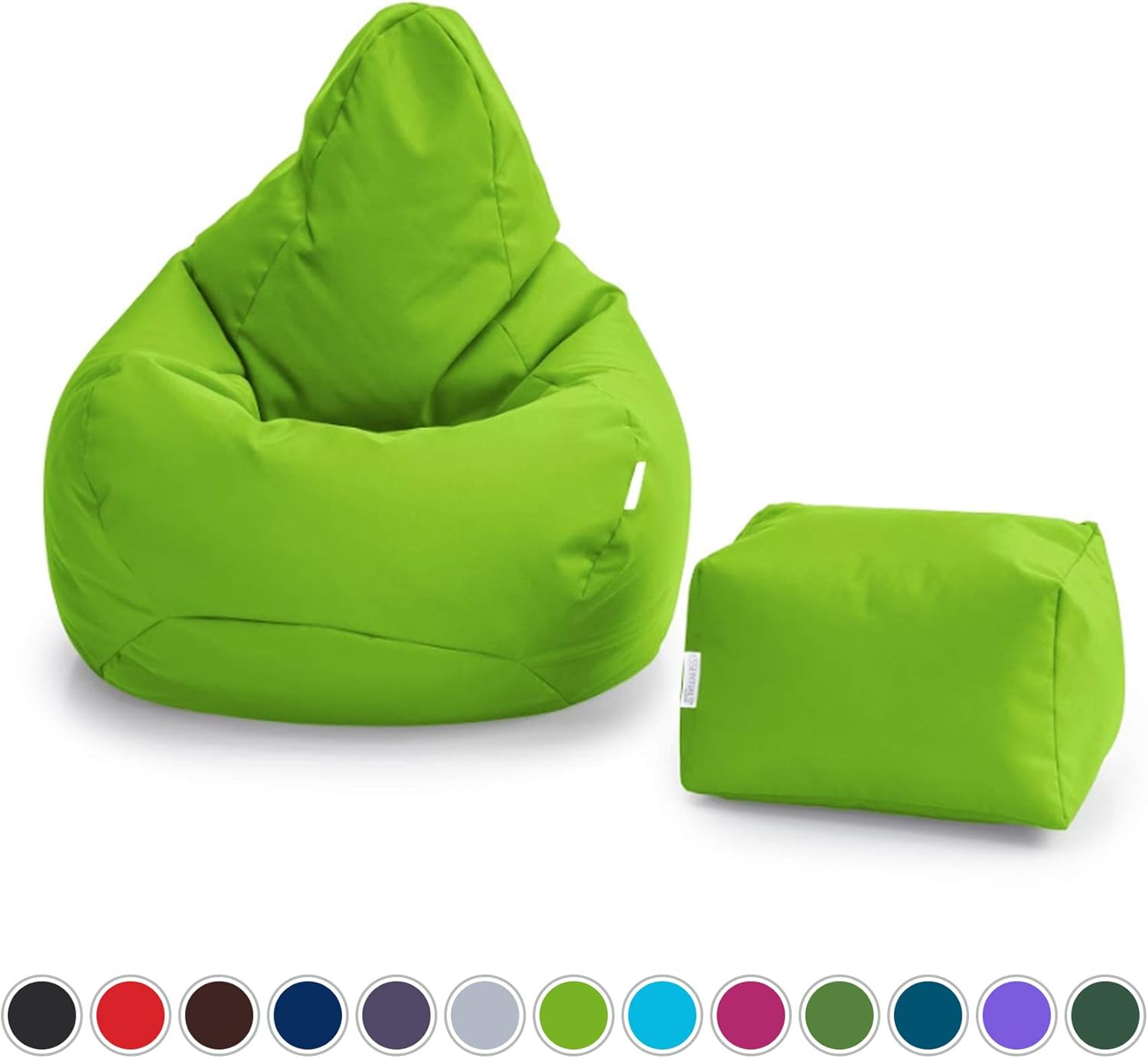 Loft 25 Bean Bag Gamer Chair Outdoor Indoor Living Room BeanBag Seat