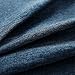 jinchan 75% Blackout Linen Textured Curtain 84 Inch Long for Living Room Room Darkening Thermal Insulated Grommet Top Window Drape for Bedroom 52x84 Blue 1 Panel