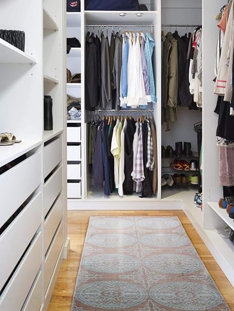 Benuta Teppich Laufer Visconti Braun Turkis 70x240 Cm Moderner Teppich Fur Wohn Und Schlafzimmer Amazon De Kuche Haushalt