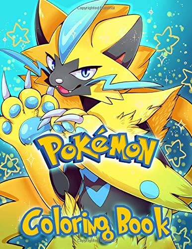 Pokemon Coloring Book: Jumbo Coloring Book for Kids Ages 3 - 7, Pokemon Coloring Book (Unofficial) Paperback – December 27, 2019