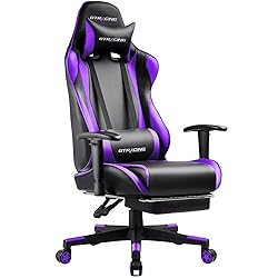 GTRACING Gaming Chair with Footrest, Ergonomic