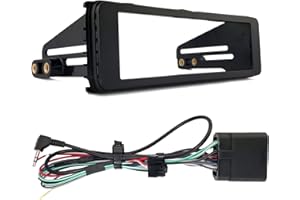 ENROCK MARINE Enrock Single-DIN Stereo Installation Kit Fits 1998-2013 HD Motorcycles Models, HD Touring