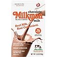 MILKMAN Chocolate Milk Powder - Dry Milk Powder - Real Milk, Real Convenient with 18g of Protein - Contains Vitamins A&D, Natural Dry Milk - Shelf Stable, Hormone Free, Kosher, Easy to Store - Made in the USA - 1 Serving / 8 Oz (26 Pack)