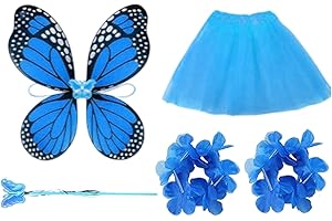 Porch Goose Butterfly Outfits - Patio Statue Outfits,Lawn Goose Statue Clothes - for Yard Lawn Patio Courtyard Balcony Home O