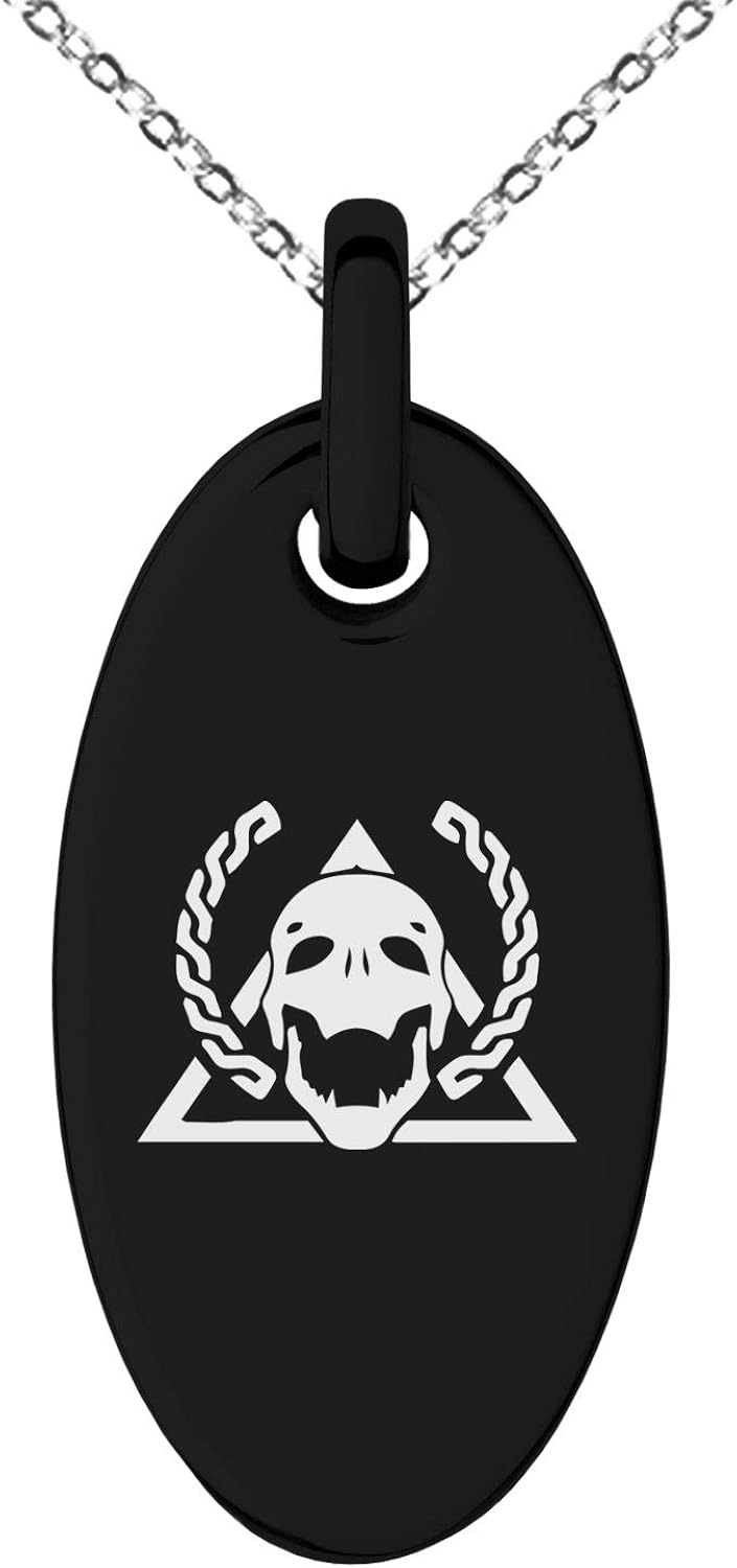 Tioneer Black Stainless Steel Bounty Hunter Emblem Small