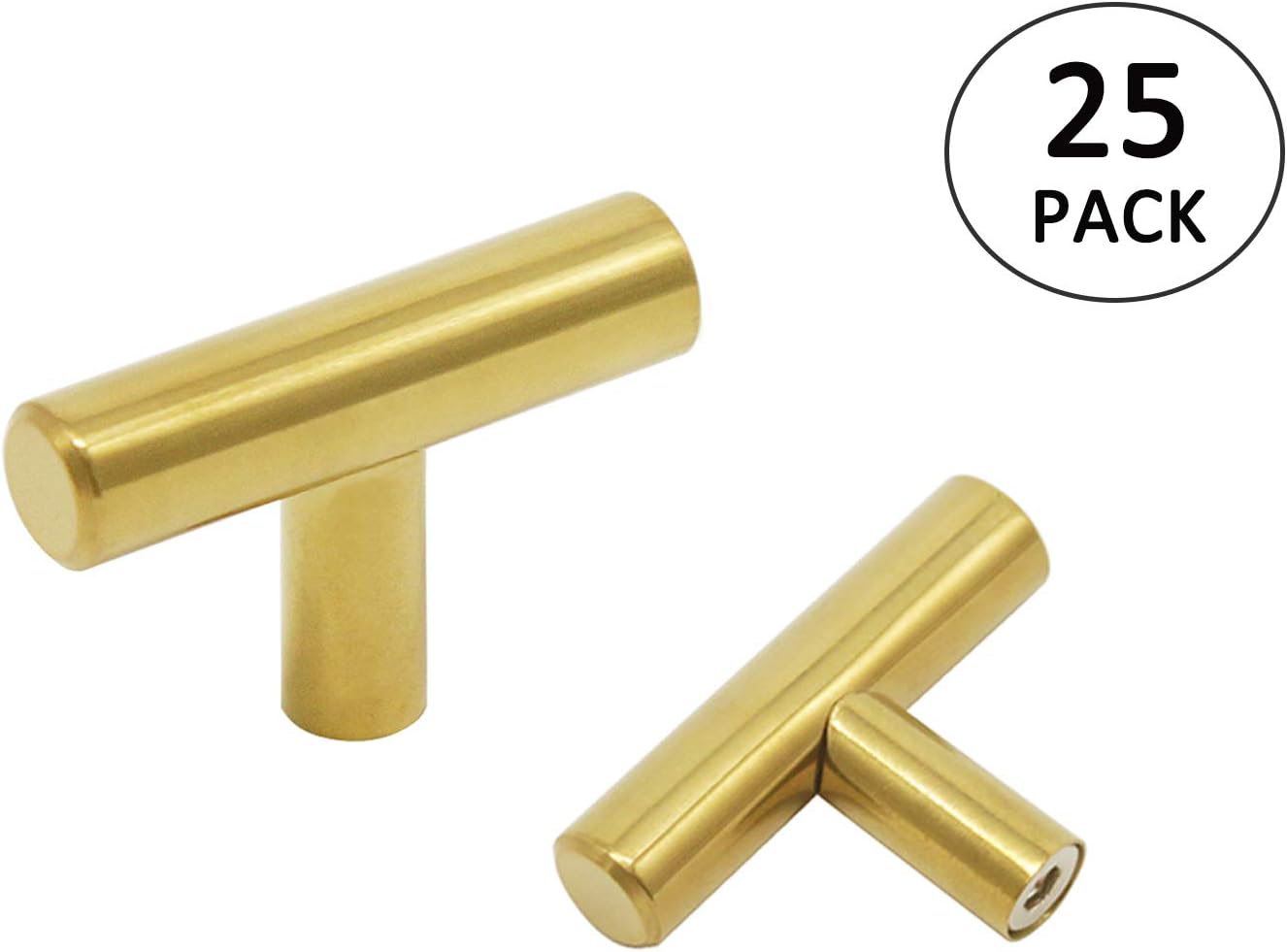 Best Cabinet Knobs T Bar Gold