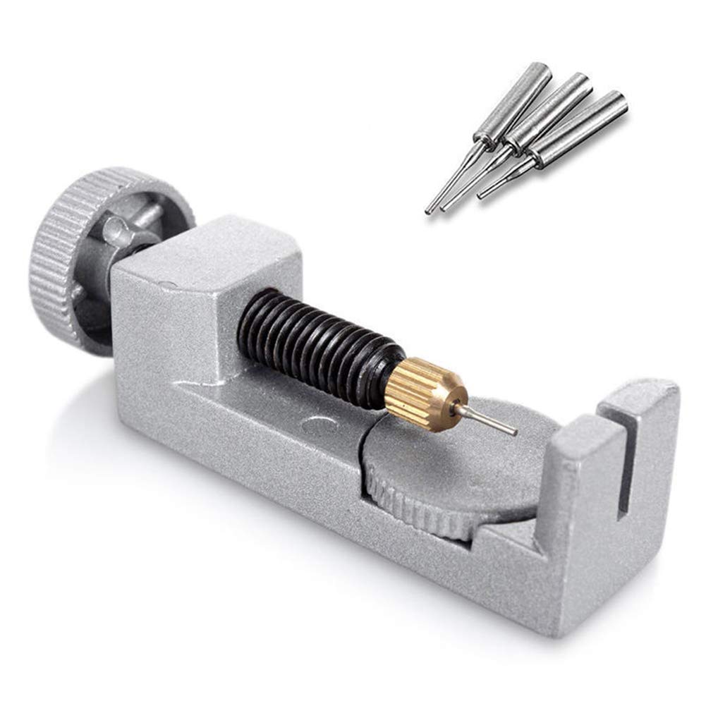 Watch Link Removal Kit,Watch Strap Removal Tool Kits for Men with Pack of 3 Extra Pins