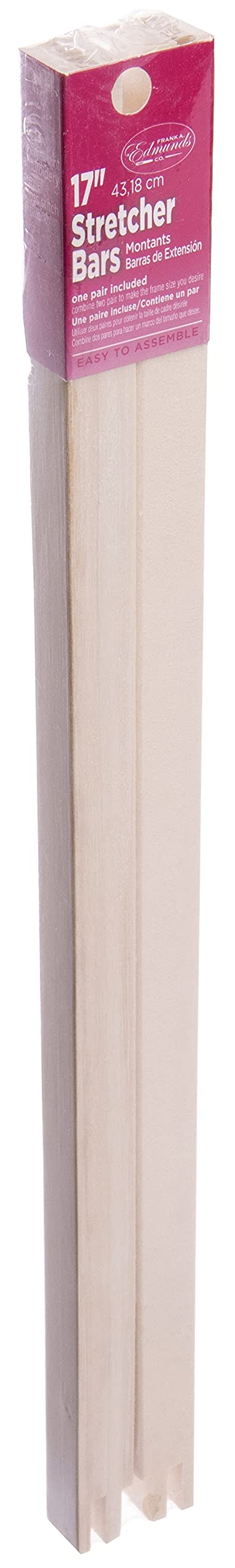 Photo 1 of Edmunds 325075Frank A. Regular Stretcher Bars, 17" X.75