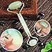 Jade Roller for Face Anti-Aging Massage Facial Roller with Gua Sha Scraping Tool for Spa Face Massage Anti Aging Therapy Beauty Sliming Healing Rejuvenation