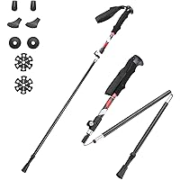 poles trekking hiking walking releases nordic sticks lightweight unisex folding adjustable camping climbing traveling