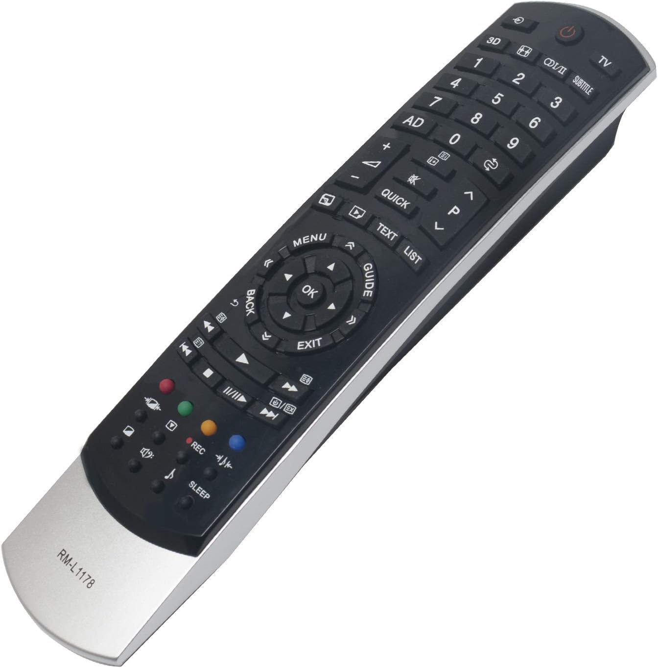 ALLIMITY RM-L1178 Remote Control Replace for Thoshiba LCD Color TV CT-90366 CT-90367 CT-90368 CT-90369 CT-90388 CT-90395 CT-90404 CT-90405 CT-90408 - Image 5