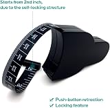 LiteTour Body Tape Measure - Retractable Self-Locking Fitness Tool 60 Inch view 3