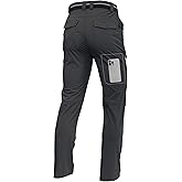 LINLANG EN Men's Lightweight Hiking Cargo Pants Waterproof Quick Dry Travel Fishing Climbing Work Outdoor Pants