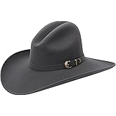 Original Tombstone 20X Western Cowboy Felt Hat - Cassidy Robavacas Style - Granite Grey