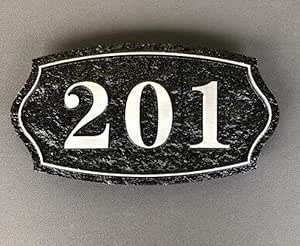 Números Y Placas De Dirección Casa Acrílico Antiguo Señales De Pared