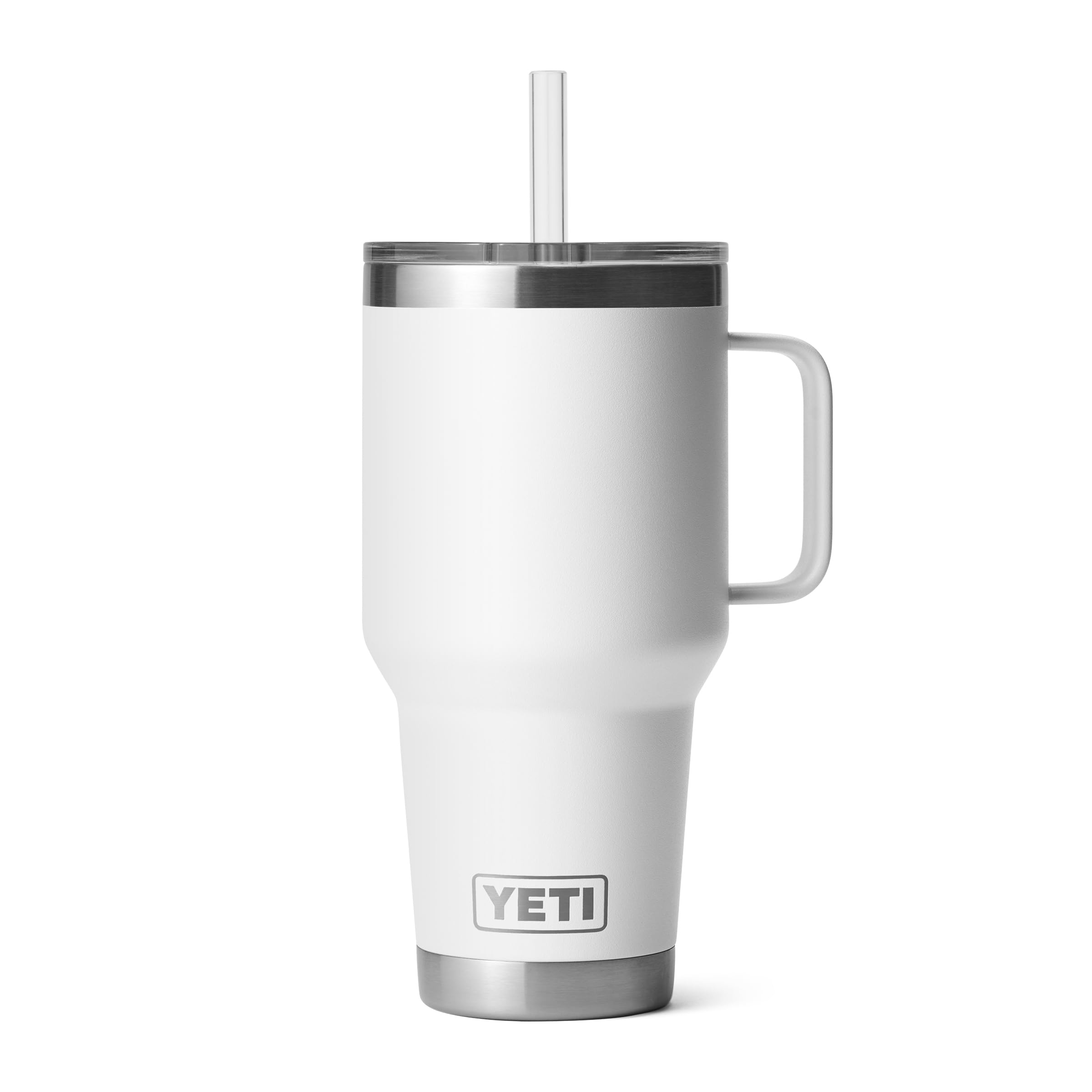 YETI Rambler 35 Oz Straw Mug White