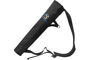 Bowqier Archery Back Arrow Quiver Holder, Quiver for Archery Arrows, Tube Hip Quiver Waist Hanged Carry Bag - Adjustable Nylon Belt for Bow Hunting and Target Practicing for Youth and Adults