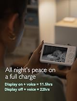 Momcozy BM01 Baby Monitor 5" 1080P HD Screen Non-WiFi Camera Mount view 5