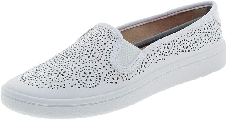 slip on moleca branco