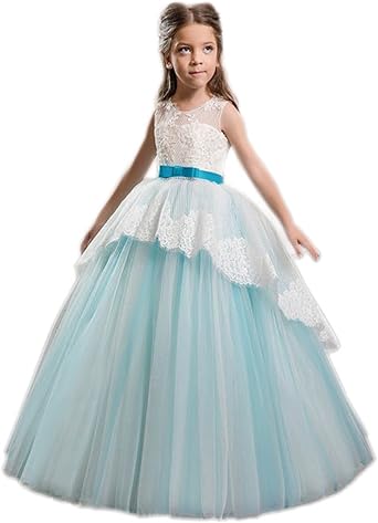 pale blue girls dress