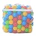 Pop Up Kids Ball Pit, Bundle Combo with 200 Colored Plastic Balls (BPA Free) - Playing Tent with Basketball Hoop - Ideal for Fun, Education and Therapy for Toddlers, Babies, kids - Indoor/Outdoor Play