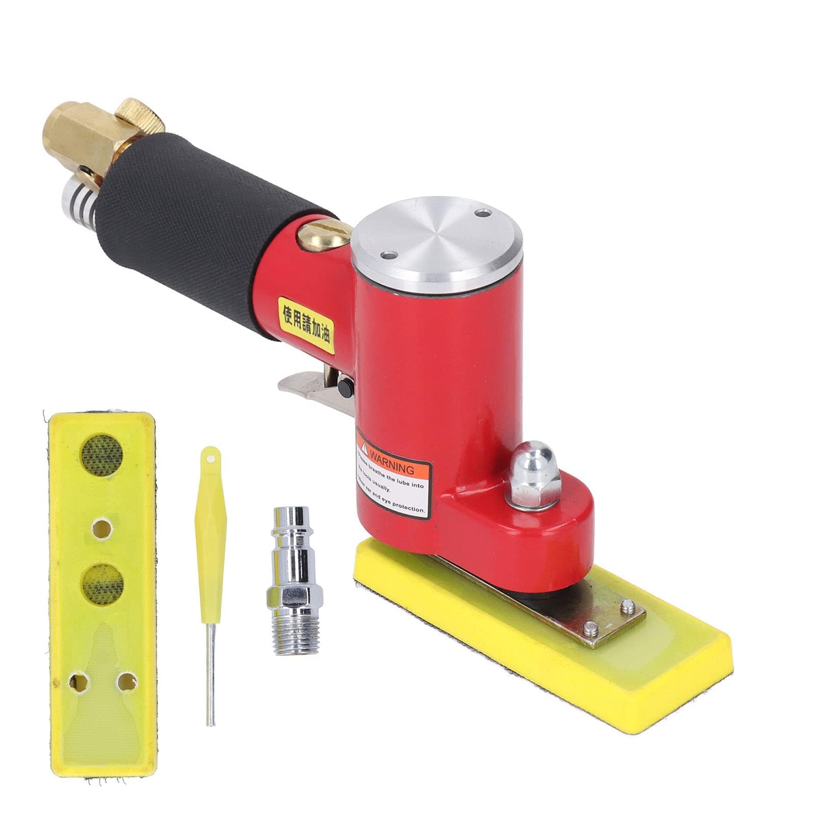 Fyearfly Air Orbital Sander, Random Orbital Sander Pneumatic Palm Sander, Detail Sander Turntable Sander for Sanding, Polishing Wood, DIY, Home Improvements