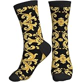 Lcokin Funny Athletic Sport Novelty Crew Socks Casual Crazy Dress Socks Gifts For Men Women