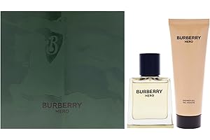 Burberry Burberry Hero 1.6oz EDT Spray, 2.5oz Shower Gel Men 2 Pc Gift Set