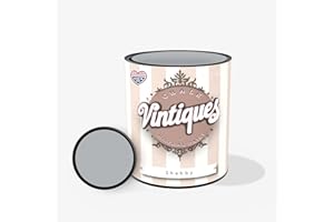 Vintiques Chalk & Mineral Paint, Shabby, 32oz, Matte Finish- Easy Application for DIY Projects; Furniture, Wood, Metal, Home Decor and More