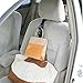 Villexun 4 Pack Car Seat Headrest Hooks, Strong Durable Backseat Headrest Hanger Storage For Handbags, Purses, Coats, and Grocery Bags, Universal Vehicle Car Seat Back Headrest Bottle Holder11