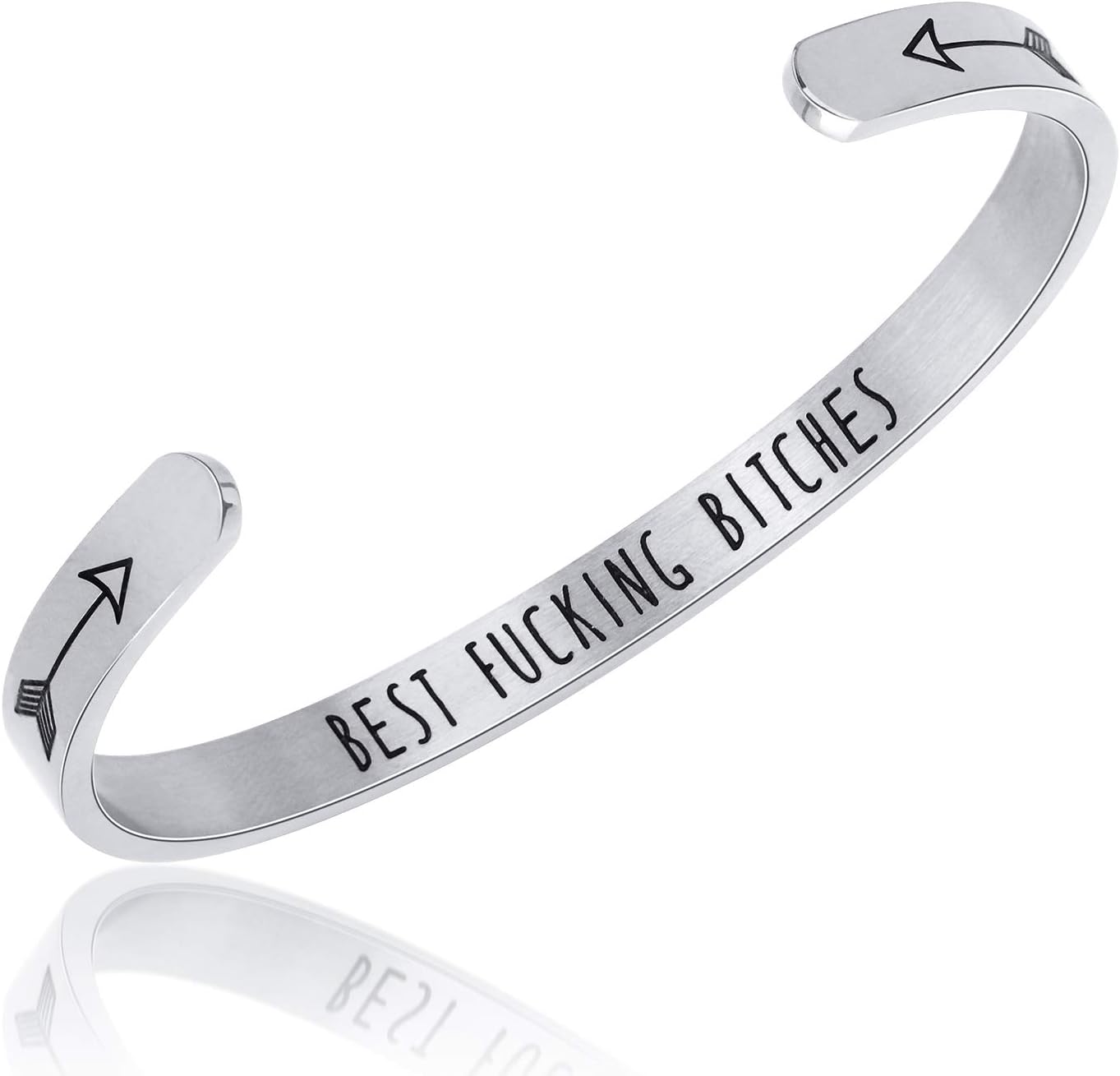 Friendship Bracelet Sister Jewelry-Not Sisters by Blood But Sisters by Heart-Best Friends Bangle