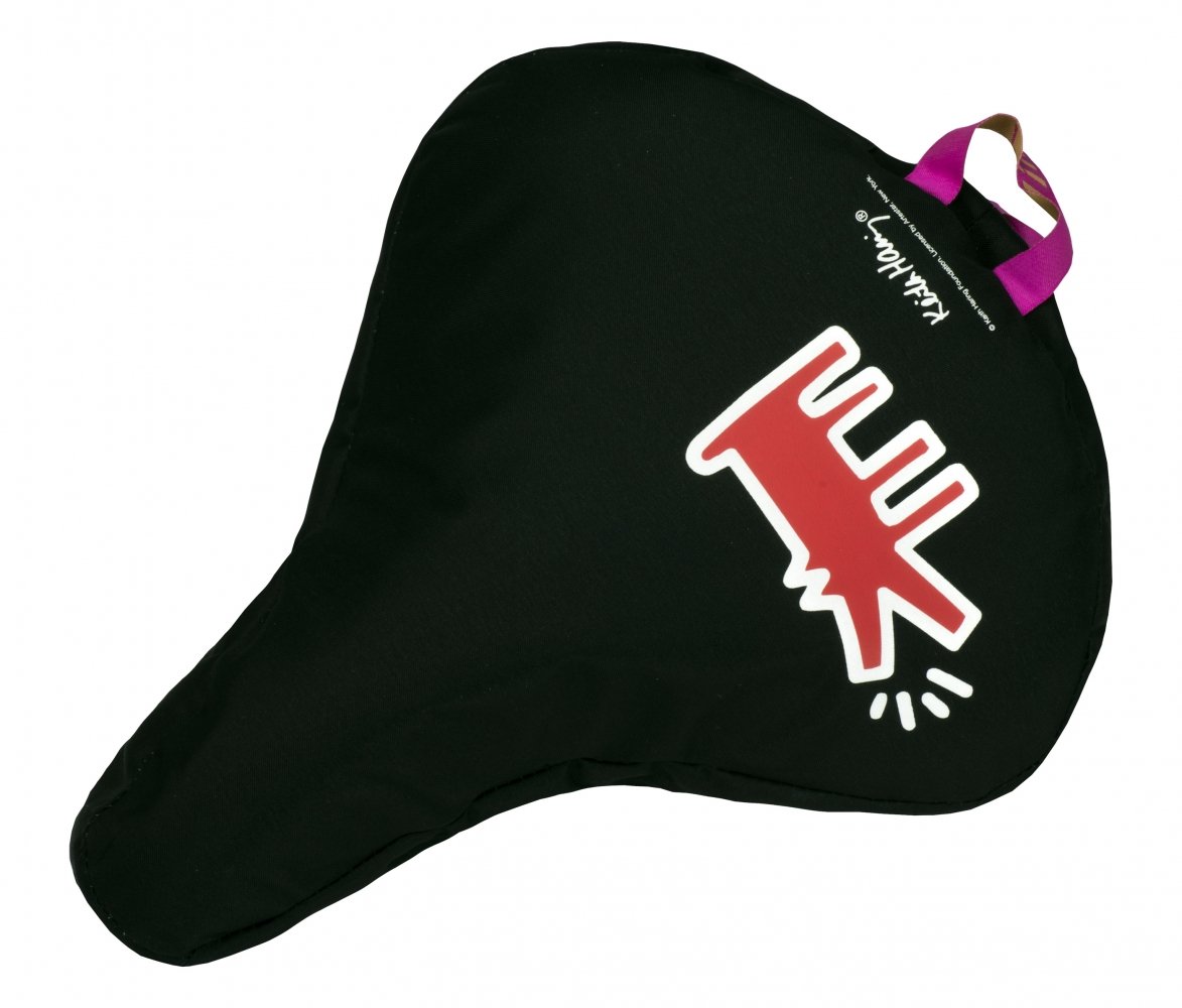 Liix Saddle Cover Keith Haring Dog