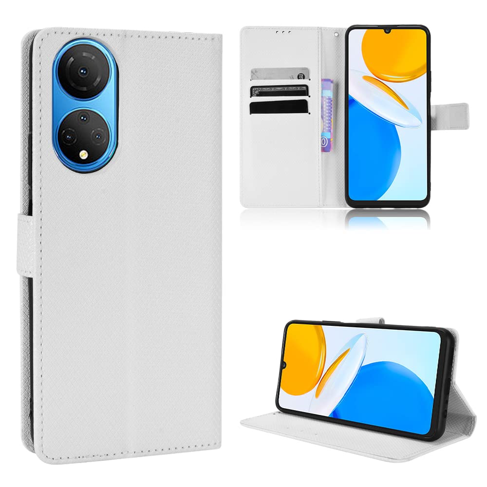 BaiFu Wallet Case for Honor X7 Case, Wallet Magnetic Cover with Flip Stand, Diamond Leather Phone Case Compatible with Honor X7, Diamond03