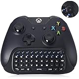 Xbox One Keyboard, Megadream Mini Wireless Gaming Chatpad Keypad Gamepad with 3.5mm Audio/Headset Jack & Mouse Function for Microsoft Xbox One, Xbox One S Controller & PC Computer Laptop - 2.4GHz