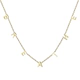 Memgift Breathe Dainty Necklace for Women Perfect