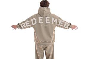 Qesulk Disciple Hoodie Women Men Pullover Hooded Sweatshirts Oversized Christian Heavyweight Faith Sweatshirt Trendy Jacket