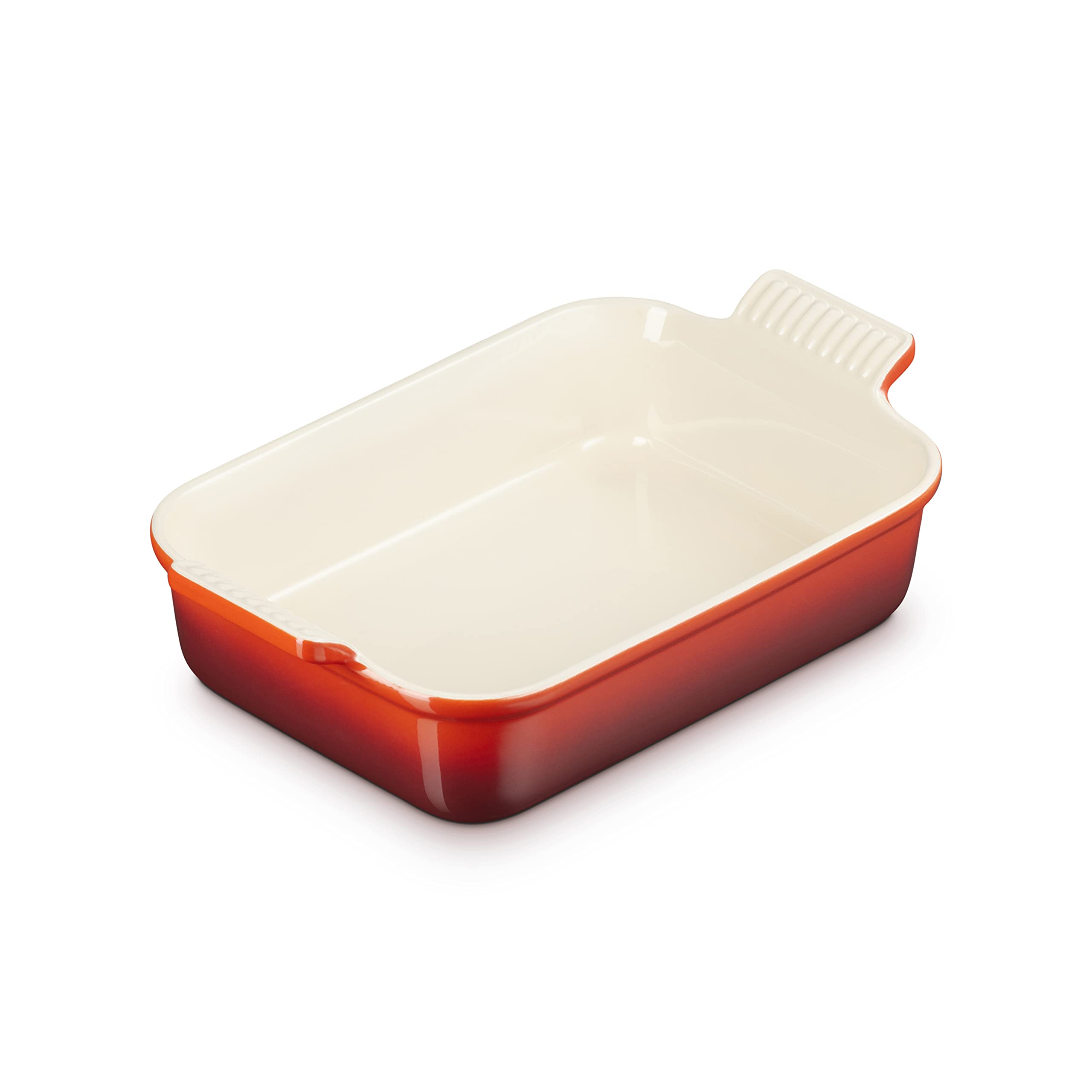 Le Creuset Heritage Rectangular Dish, Stoneware, 26 cm, 2.4 litres, Cerise, 71102260600001