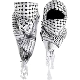 Palestine Scarfs Shemagh Cotton Arab Keffiyeh Scarf Men Head Neck Face Wrap Cotton Men Military Woven Not Printed Ramadan